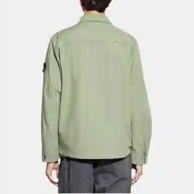 Stone Island Logo Patch Zip Jacket