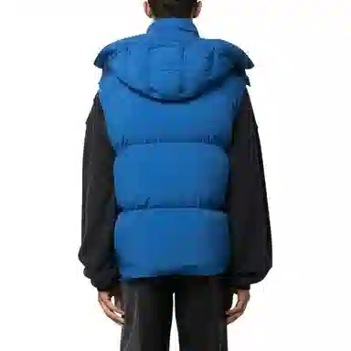 DIESEL Quilted Vest Blue