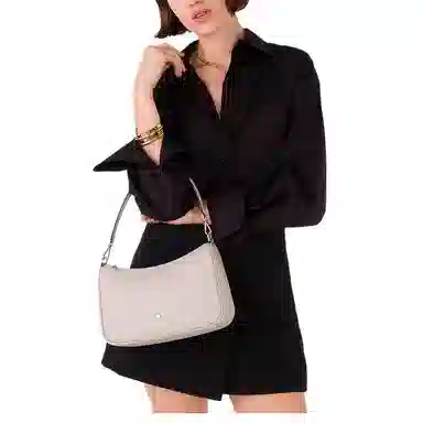 Kate Spade Small Grey Leather Tote