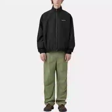 Thisisneverthat Logo Print Jacket Black