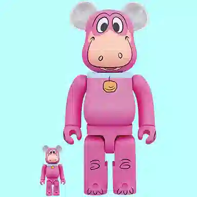 BE@RBRICK DINO Pink Dinosaur