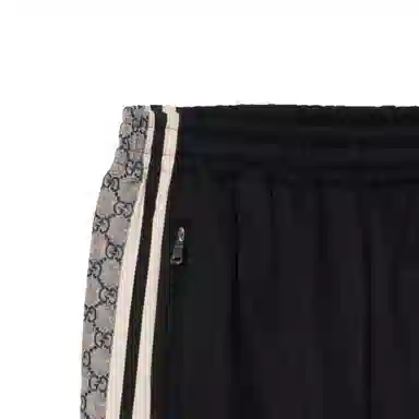 GUCCI Oversize Technical Jersey Jogging Pant GG