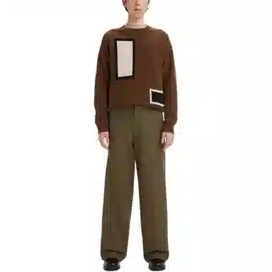 Levis SS23 Brown Wide-Leg Trousers