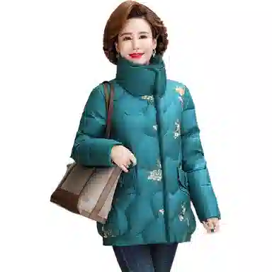 鸭鸭 时尚气质纯色羽绒服 女款