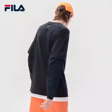 FILA x Mihara Yasuhiro Logo Print Long Sleeve T-Shirt