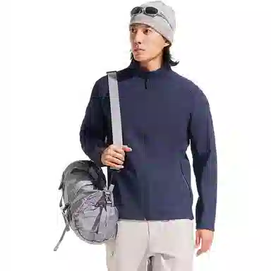 探路者  加绒防风保暖  软壳衣