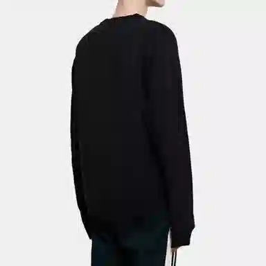 Martine Rose SS22 Logo Crewneck Sweatshirt Black