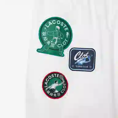 CLOT x LACOSTE FW24 White