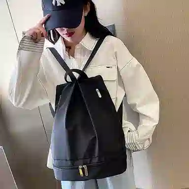 泰克森 干湿分离鞋位健身运动包行李包轻便旅行背包双肩包 牛津布 男女同款 大号 多色