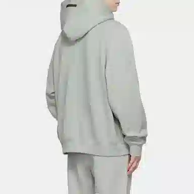 Fear of God Essentials Pullover Hoodie Green Concrete