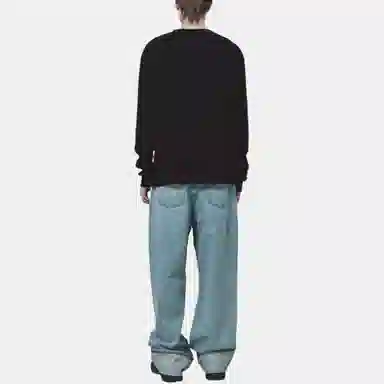 RestRecreation FW25 ROLL-UP WIDE JEANS