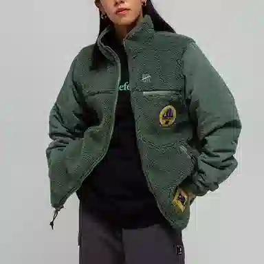 UNDEFEATED Logo Fleece Jacket