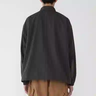 and wander FW25 crinkled nylon shirts jacket