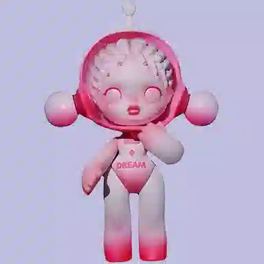 POP MART SKULLPANDA Red Dream Deep
