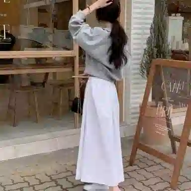 柏黛妃 翻领休闲小众小个子卫衣 女款