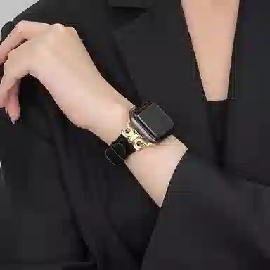 卫欣 表带 苹果适用 牛皮材质 时尚腕带男女通用