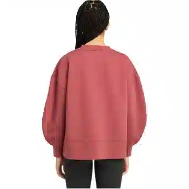 Timberland Crewneck Fleece Sweatshirt Burgundy