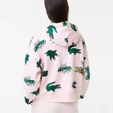 Lacoste Hoodie Pink