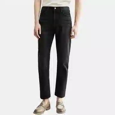 AMIRI Wide Leg Jeans Black