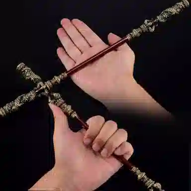 华髻 如意金箍棒 新中式复古 国风小众高级感招财转运情怀 合金 首饰配件 男女同款情侣款