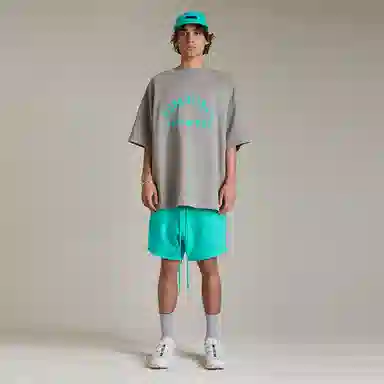 Fear of God Essentials SS24T Dark Heather Oatmeal