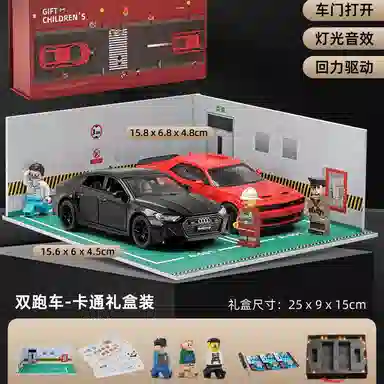 卡威 玩具车仿真合金跑车汽车 收藏摆件 成品模型