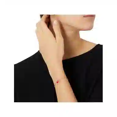 Armani Silver Cuban Chain Bracelet Set