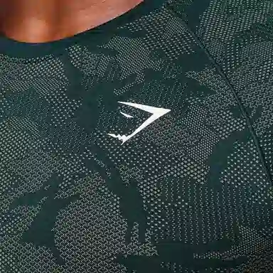 GYMSHARK Geo Seamless T