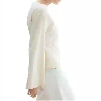 H&M Simple Boat Neck Long Sleeve T-Shirt