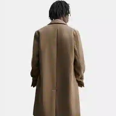 ZARA Slim Fit Straight Coat