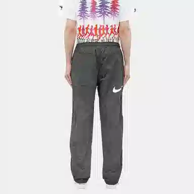 Stussy x Nike Logo Training Pants Black