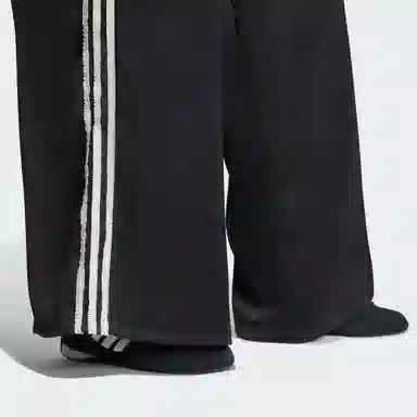 adidas originals 3-Stripes SATIN WIDE LEG PANTS RUFFLE
