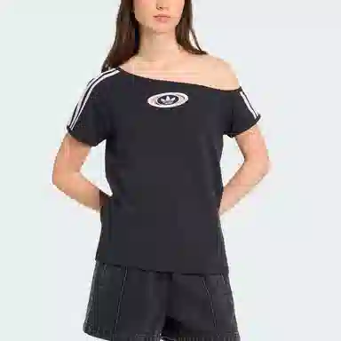 adidas originals CAMPUS 2000 OFF SHOULDER logo SS25T