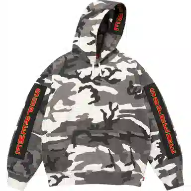 Supreme FW25 WEEK5 Woven Patches Hooded Sweatshirt