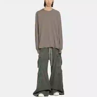 Rick Owens DRKSHDW Blue Relaxed Pants