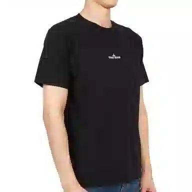 Stone Island SS23 Logo T-Shirt Black