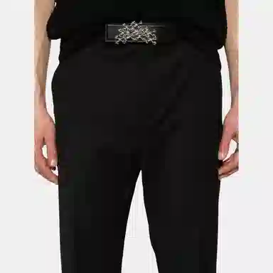 Represent Black Straight Leg Pants