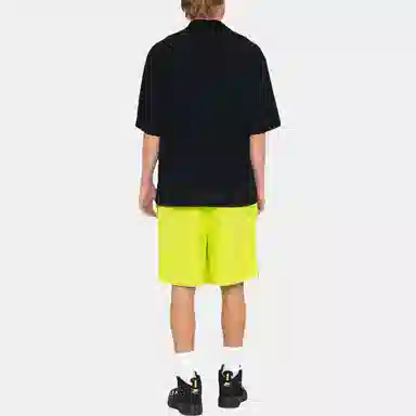 Stussy Logo Print Shorts Red