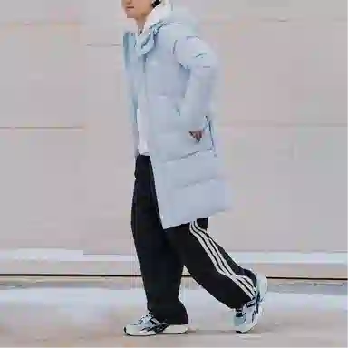 adidas LINEAR MID LENGTH DOWN JACKET 600