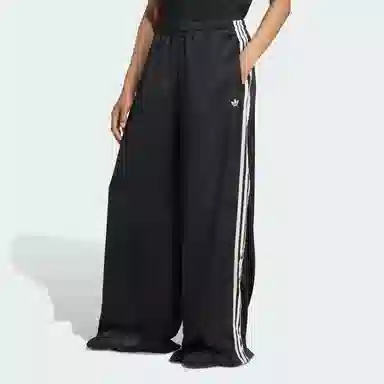 adidas originals 3-Stripes SATIN WIDE LEG PANTS RUFFLE