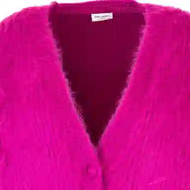 Saint Laurent Cardigan Purple