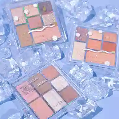 橘朵 七巧板玩趣眼影盘大地色腮红高光修容综合盘 自然眼部修饰