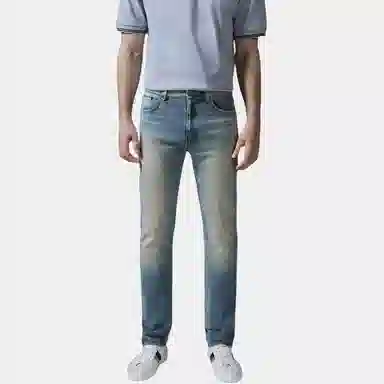 Fear of God Essentials FW22 5 Pocket Jean Indigo