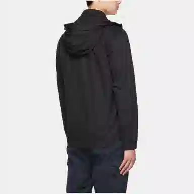 Stone Island FW22 Logo Print Zip Detachable Hood Jacket