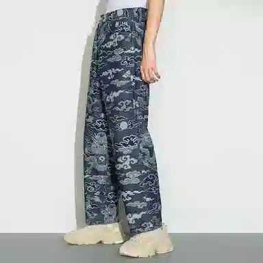 Lee Logo High-Waisted Jeans