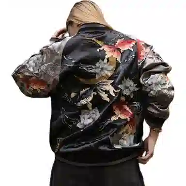 Sanshengliubu Bomber Jacket