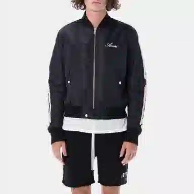 AMIRI FW22 Logo Bomber Jacket