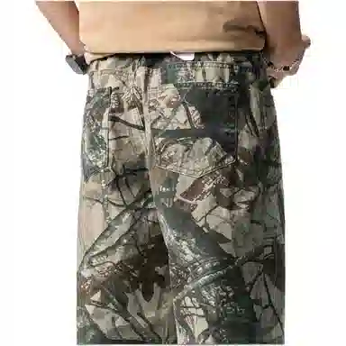 赞仕 美式潮牌水洗复古街头潮流直筒长裤休闲裤 男款