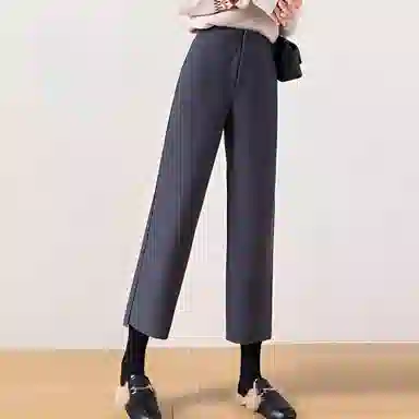 【dme】 宽松直筒简约休闲裤 女款 深灰