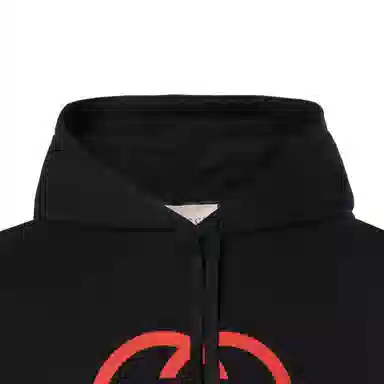 Gucci SS24 Logo Hoodie Black